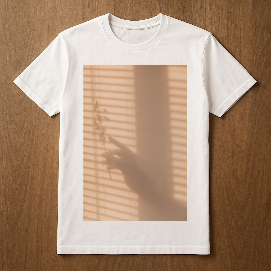 T-shirt with window tiles