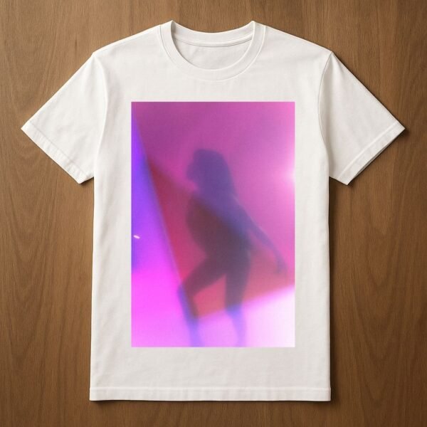 T-shirt with woman dancing